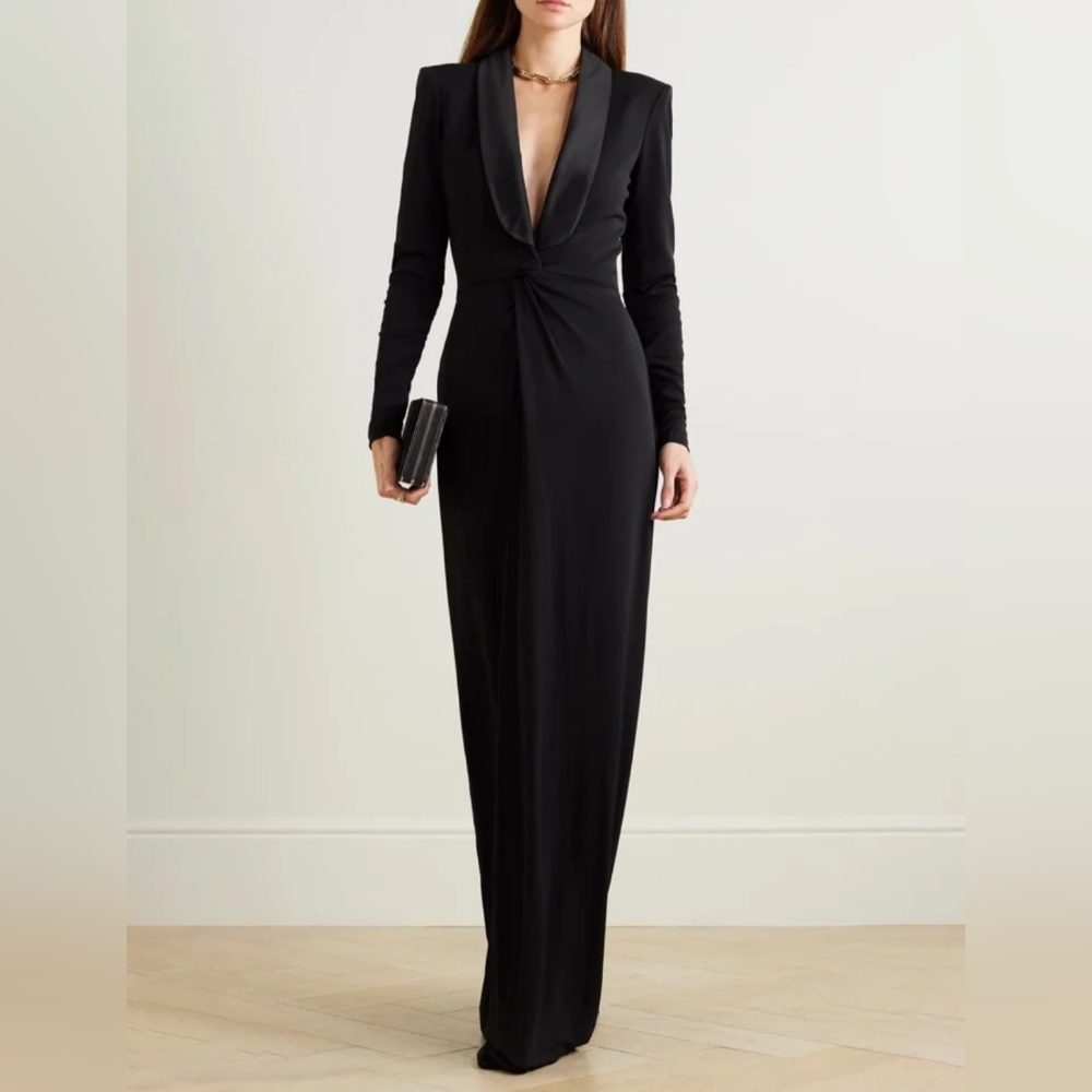 Elegant Black Evening Gown